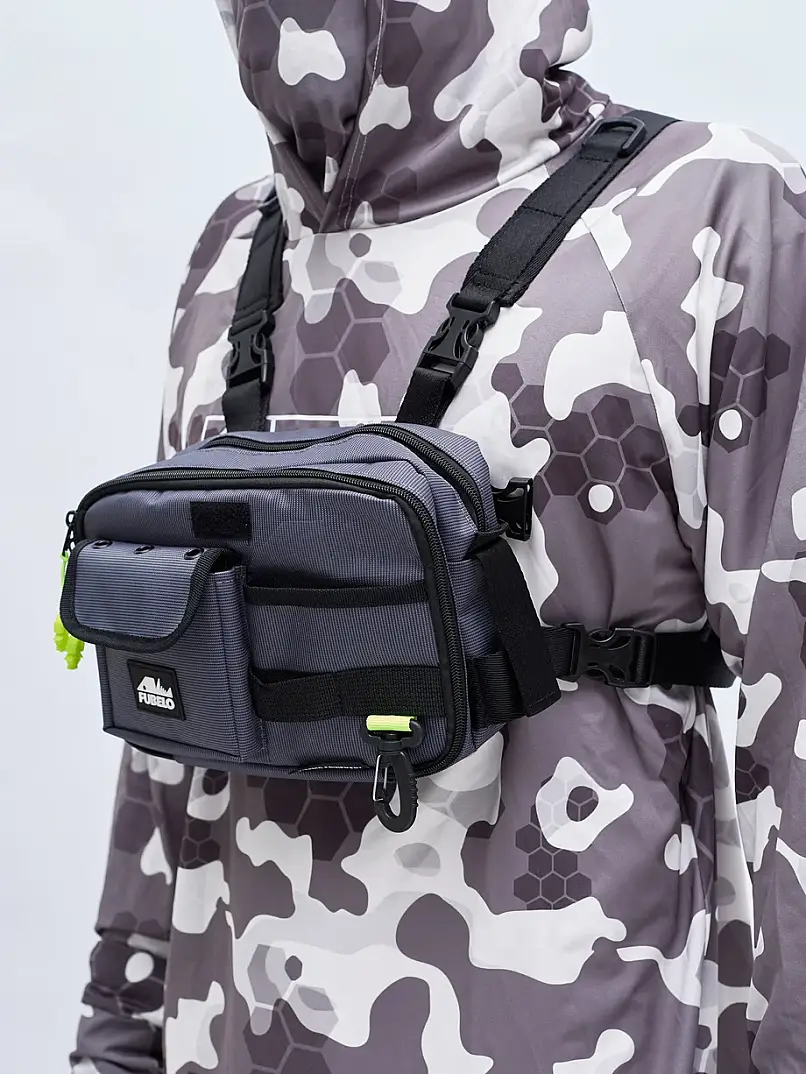 Fubelo Flow Modular Göğüs Çantası Gri - 3