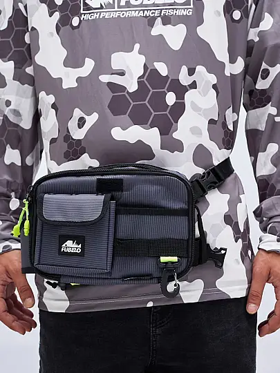Fubelo Flow Modular Göğüs Çantası Gri - 4