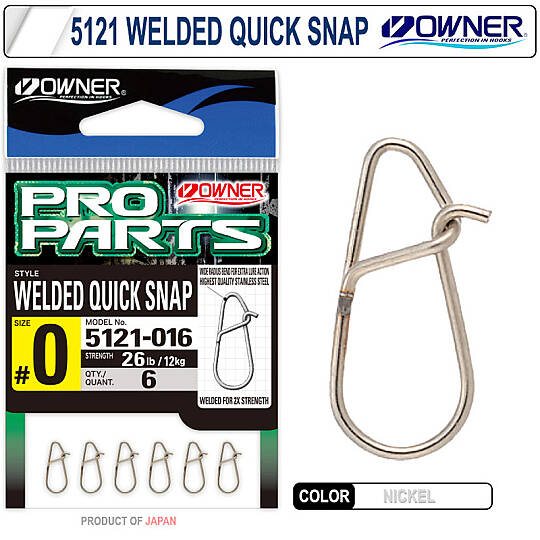 Owner 5121 Welded Quick Snap No : 1