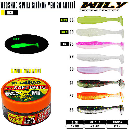 Wily Neoshad Sıvılı Silikon 50 mm Renk 25